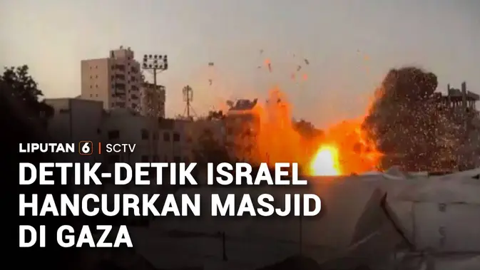 Masjid dan Tenda Pengungsi di Gaza Jadi Sasaran Serangan Udara Israel