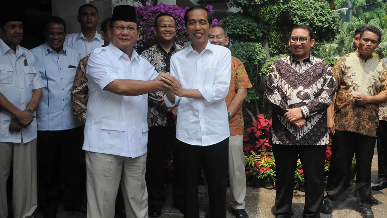 Akhirnya Jokowi dan Prabowo 'Berdamai'