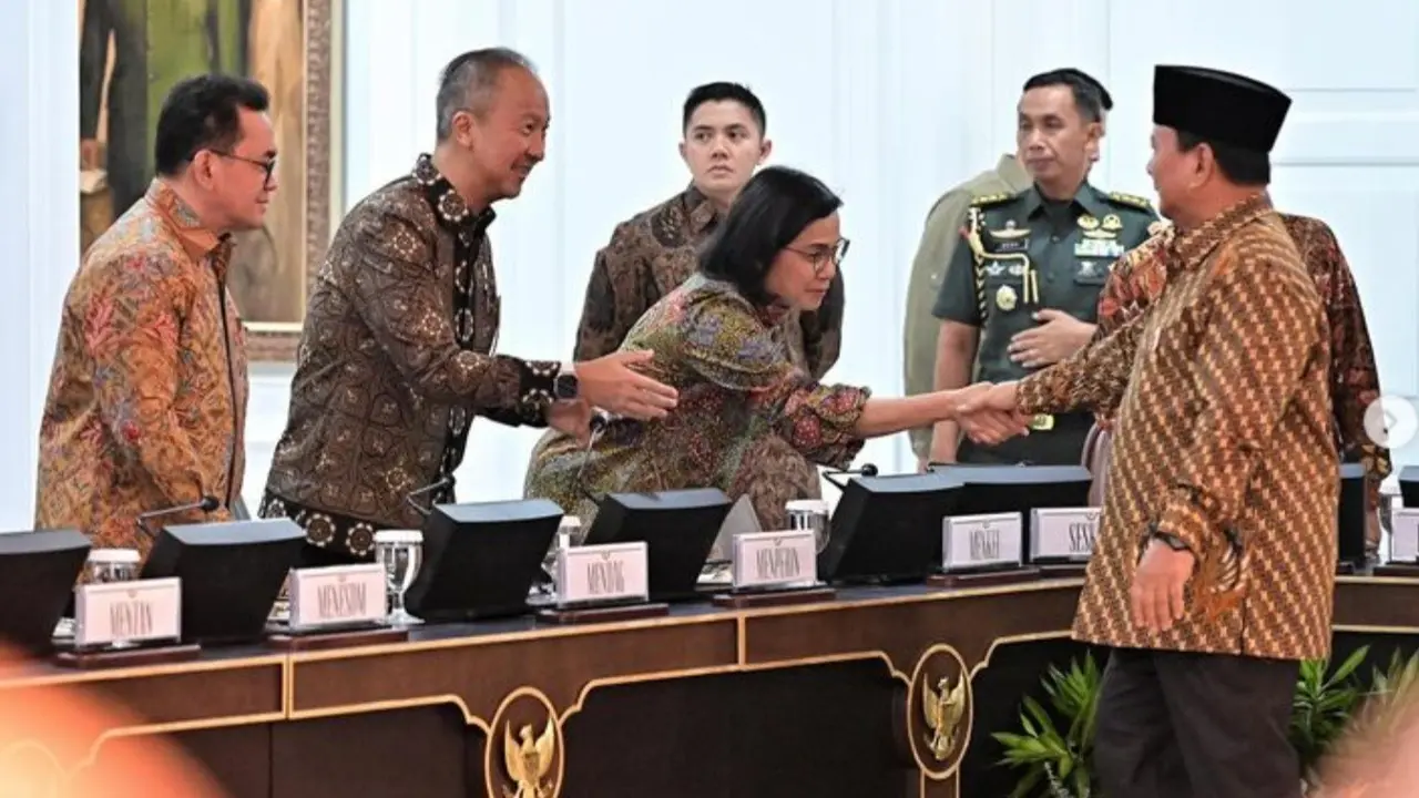 Unggahan media sosial instagram Menteri Keuangan Sri Mulyani Indrawati @sminrawati, Kamis (24/10/2024).