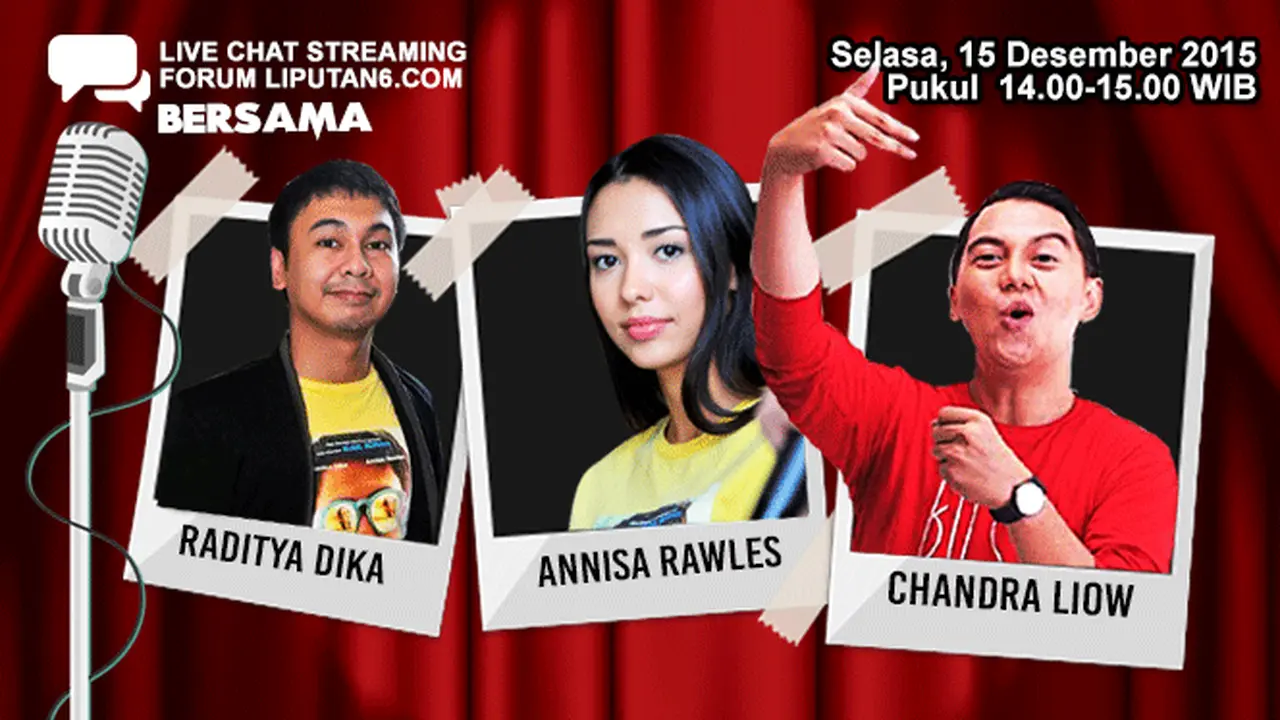 Yuk Saksikan Live Chat Streaming Bersama @RadityaDika