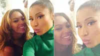Duet Beyonce dan Nicki Minaj Goyang Panggung Paris 
