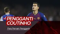 Berita video para pemain yang berpeluang menggantikan Philippe Coutinho di Barcelona.