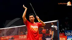Taufik Hidayat menegaskan tidak akan meninggalkan dunia bulutangkis setelah gantung raket. Taufik Hidayat mengatakan bulutangkis adalah hidupnya.(Liputan6.com/Helmi Fithriasyah).