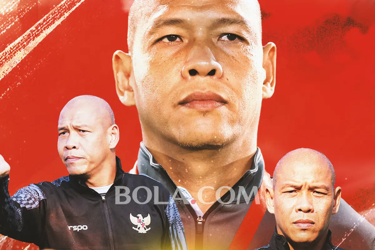 Timnas Indonesia - Beragam ekspresi Nova Arianto