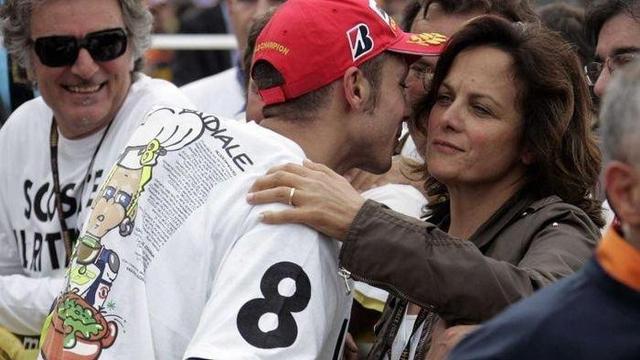 Valentino Rossi dan Stefania Palma
