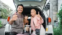 Ilustrasi sebuah keluarga libur Lebaran. (Foto: Shutterstock)