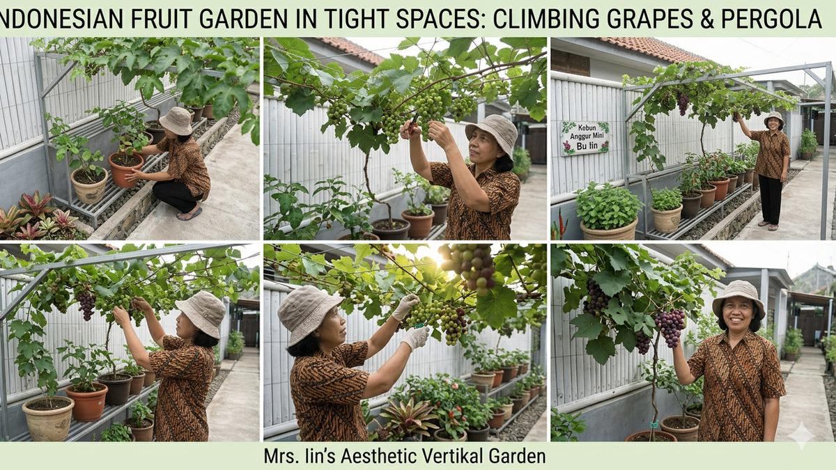 7 Desain Taman Buah Kecil di Lahan Sempit 1 Meter, Panduan Tata Letak