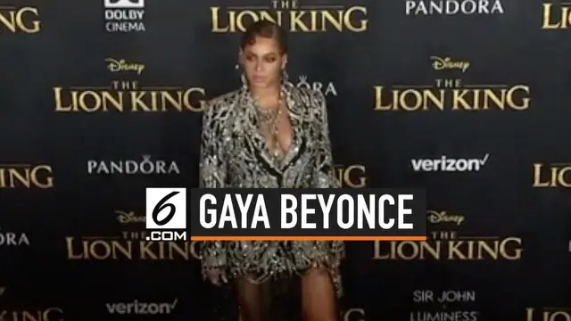 Beyonce menghadiri pemutaran perdana film Lion King di Los Angeles, AS. Penampilan Beyonce mampu mencuri perhatian wartawan yang meliput. Seperti apa gaya Queen Bey?
