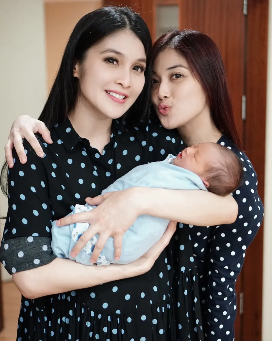 Sandra Dewi usai melahirkan anak pertamanya [foto: instagram.com/sandradewi88]