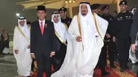Segala persiapan telah dilakukan untuk menyambut datangnya Raja Salman ke Indonesia. Presiden Jokowi pun akan menjemput Raja Salman. (Foto Editiawarman Setpres for Liputan6.com)