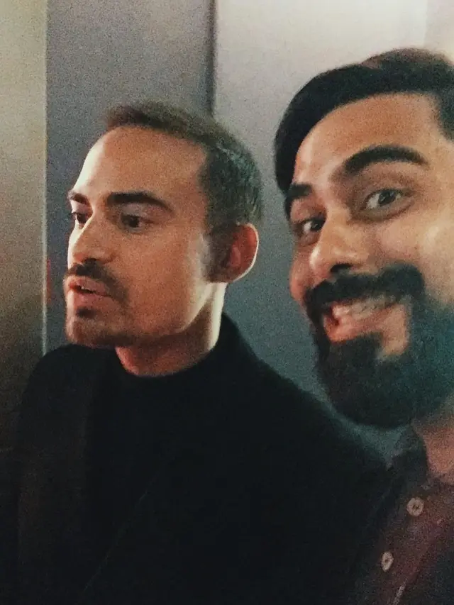 Ashraf Sinclair dan Adam Sinclair. (Instagram @adamyousofunny)