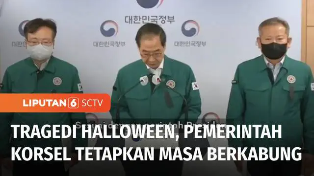 Pemerintah Korea Selatan menetapkan masa berkabung nasional selama 6 hari hingga 5 November. Kebijakan ini sebagai bentuk duka cita usai tragedi pesta halloween di Kawasan Itaewon, Seoul, Korea Selatan.