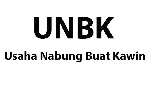 Meme Singkatan UNBK 2018