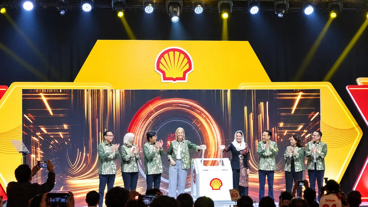 Peresmian Grease Manufacturing Plant (GMP) Shell di Marunda, Bekasi.