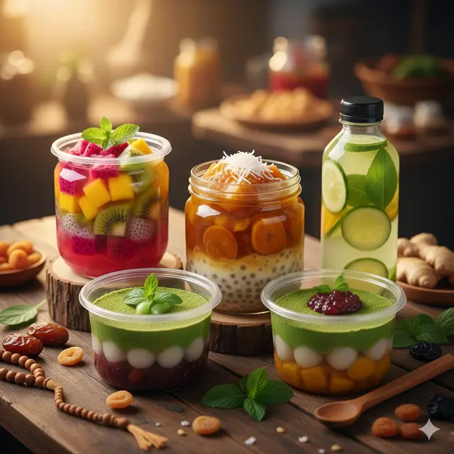 Ide jualan yang cepat laku saat Ramadan 2026 (Foto: Gemini AI)