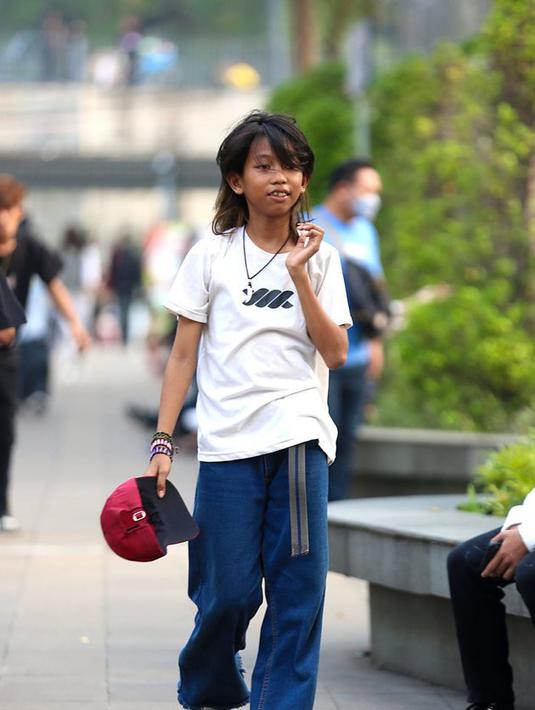 Menariknya, Codet ternyata adalah adik dari Bonge. Gak salah banget kalau penampilan dan gayanya sama dengan Bonge. (KapanLagi.com®/Budy Santoso)