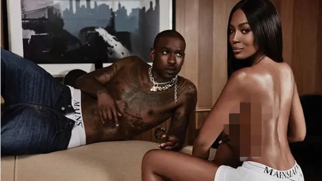 Naomi Campbell dan Skepta