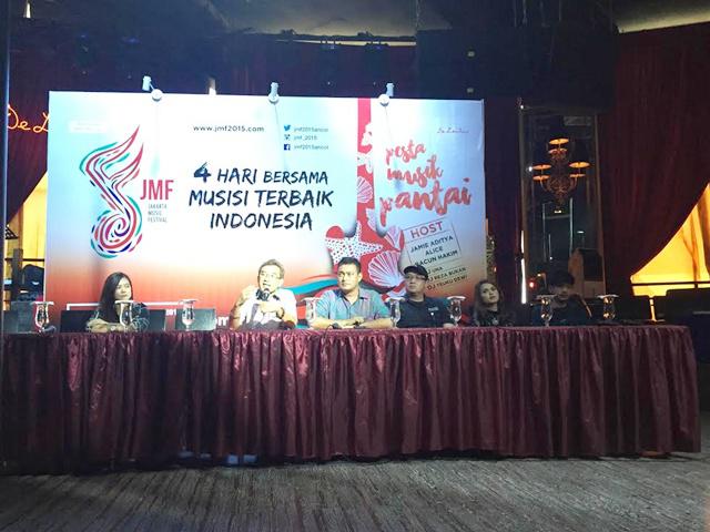 Konferensi pers petugas pemerintahan DKI Jakarta menyampaikan akan dibukanya JMF di Ancol | Photo: Copyright Doc Vemale.com 