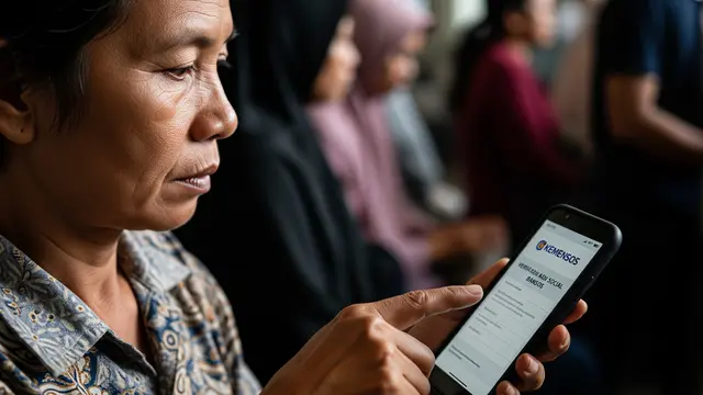 Tangkapan Layar Website Cek Bansos Kemensos (Capture cekbansos.kemensos.go.id)