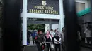 Seperti diketahui, pada 16 Februari silam, anak-anak Elvy, Dawiya Zaida dan Syehan serta menantunya, Chauri Gita tertangkap saat sedang menggunakan narkoba di kediamannya di kawasan Cawang, Jakarta Timur. (Deki Prayoga/Bintang.com)