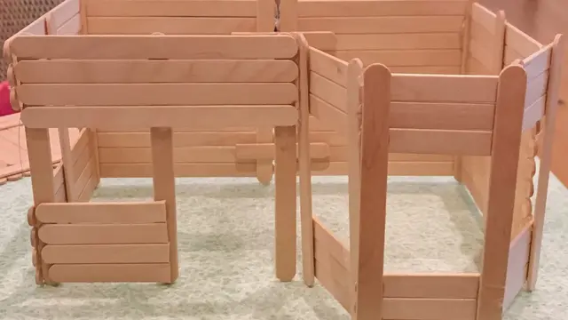 Cara Membuat Rumah Dari Stik Es Krim