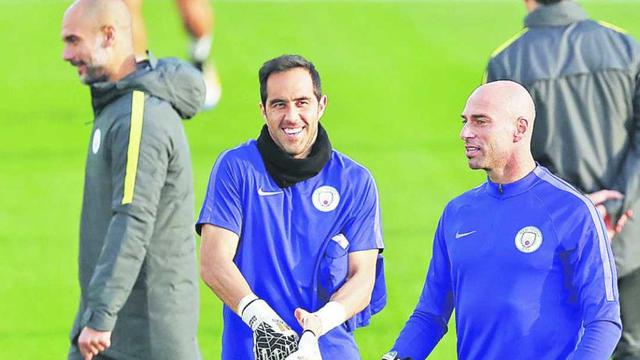 Claudio Bravo - Willy Caballero (Manchester City)
