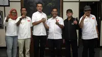 Partai Garuda Dukung Paslon Edy Rahmayadi-Musa Rajekshah di Pilkada Sumut. (Liputan6.com/Reza Efendi)