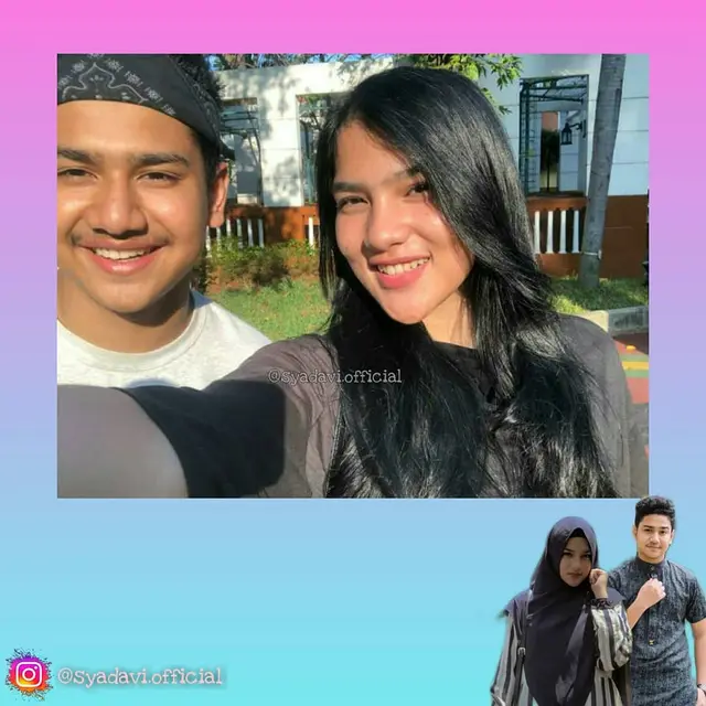 7 Potret Syakir Daulay dan Davina Karamoy yang dikabarkan Cinta Lokasi
