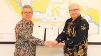 KKP bersama Marine Stewardship Council (MSC) melakukan penandatanganan Memorandum Saling Pengertian pembangunan kelautan dan perikanan Indonesia.