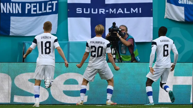 Foto Piala Eropa: Gol Semata Wayang Miranchuk Bawa Rusia Raih Kemenangan Atas Finlandia pada Grup B Euro 2020