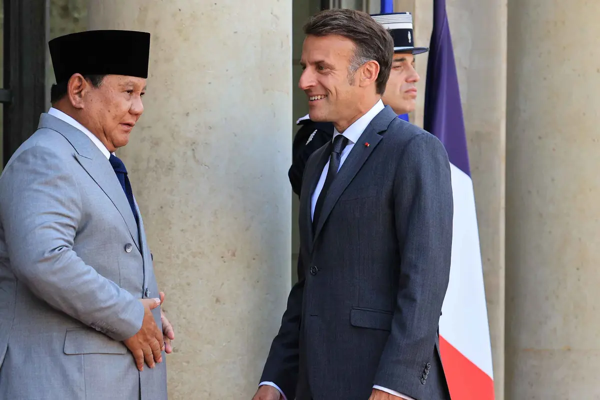 Kembali Bertemu Macron, Prabowo Ingin Tingkatkan Kerja Sama dan Investasi