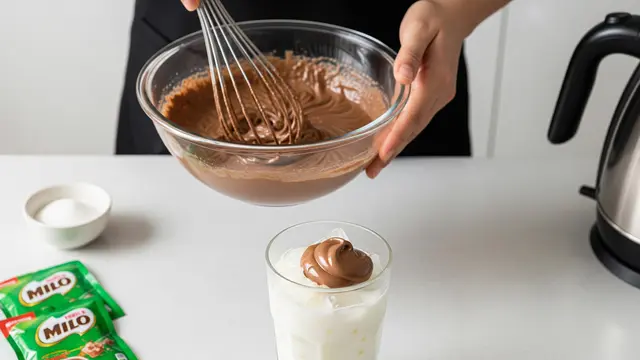 Es Milo Dalgona Tanpa Mixer