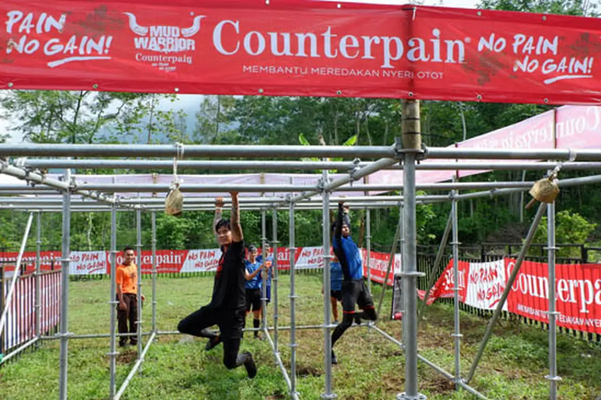 Kesan Marshall dan Fero Setelah Ikutan Counterpain Mud Warrior