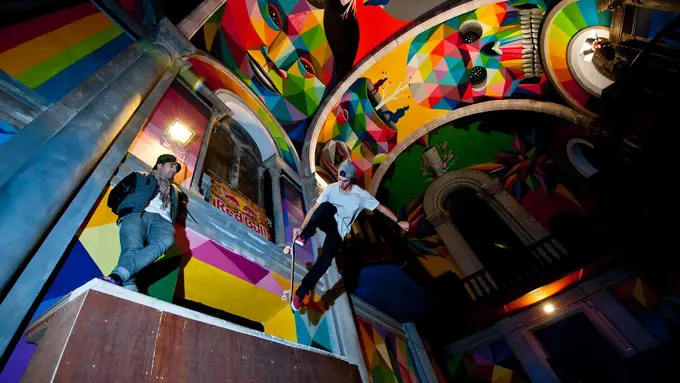 Ketika Gereja Berusia 100 Tahun Jadi Area Bermain 'Skateboard'