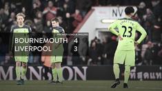 Liverpool secara mengejutkan kalah dari Bournemouth 3-4, ini cuplikan 7 gol tersebut