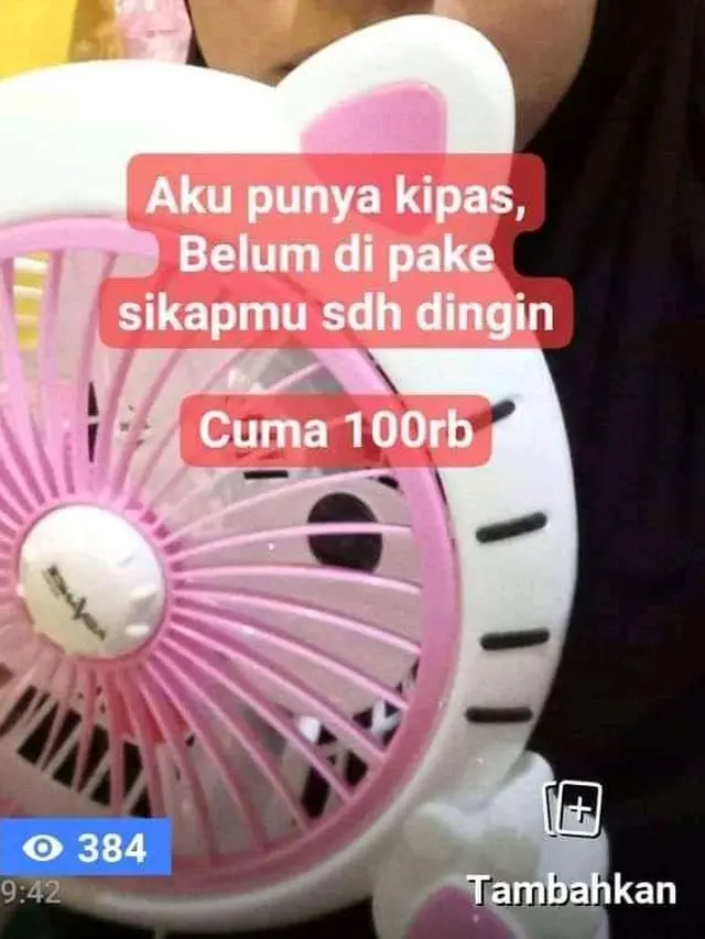 7 Potret Netizen Jual Alat Rumah Tangga Ini Kocak, Punya Gelar S3 Marketing