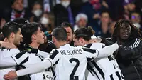 Super Hoki, Juventus Menang di Kandang Fiorentina pada leg pertama semifinal Coppa Italia (AFP)