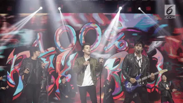 Penampilan Band Anak Langit Buka SCTV Music Award 2018