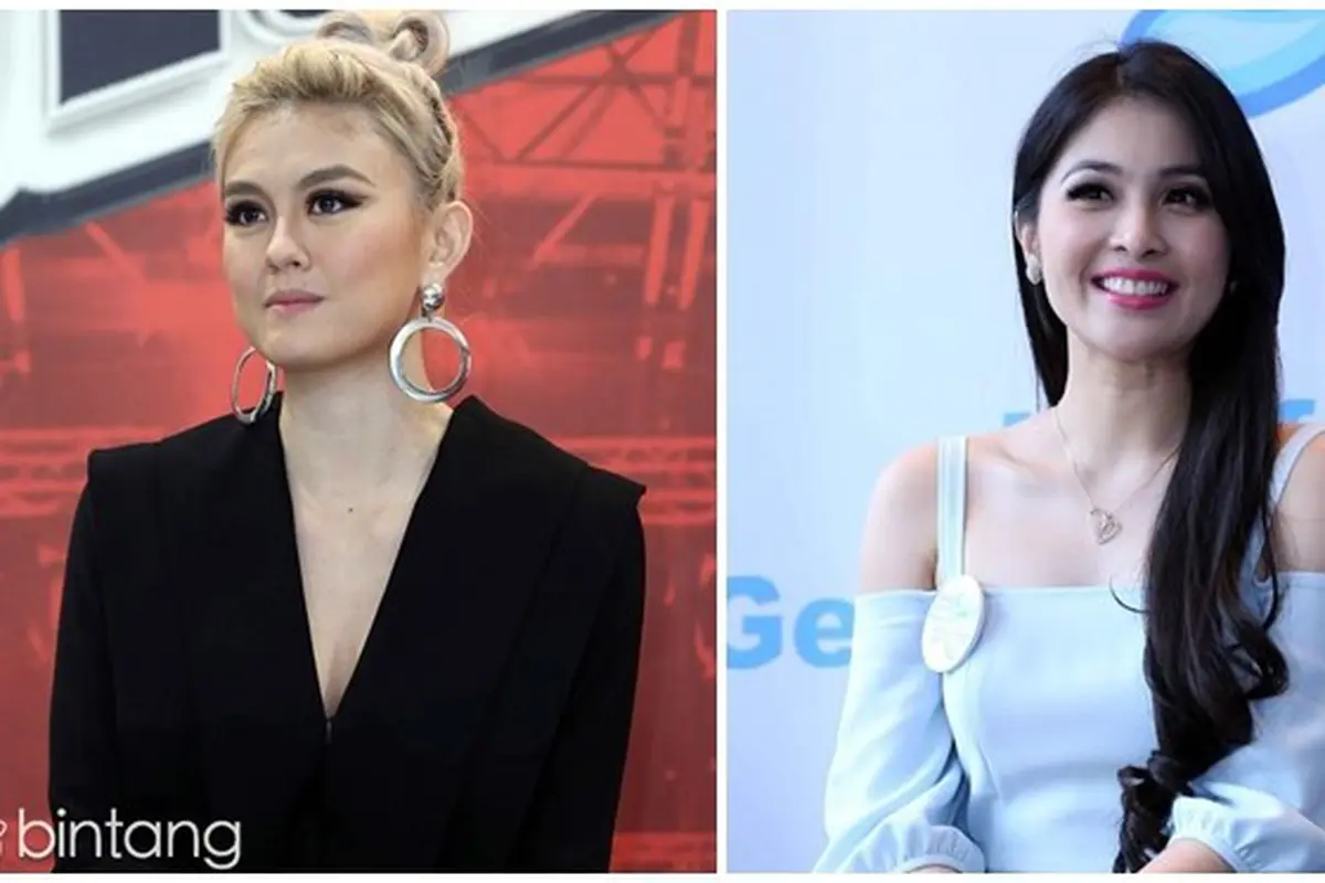 [Bintang] Agnes Monica dan Sandra Dewi 
