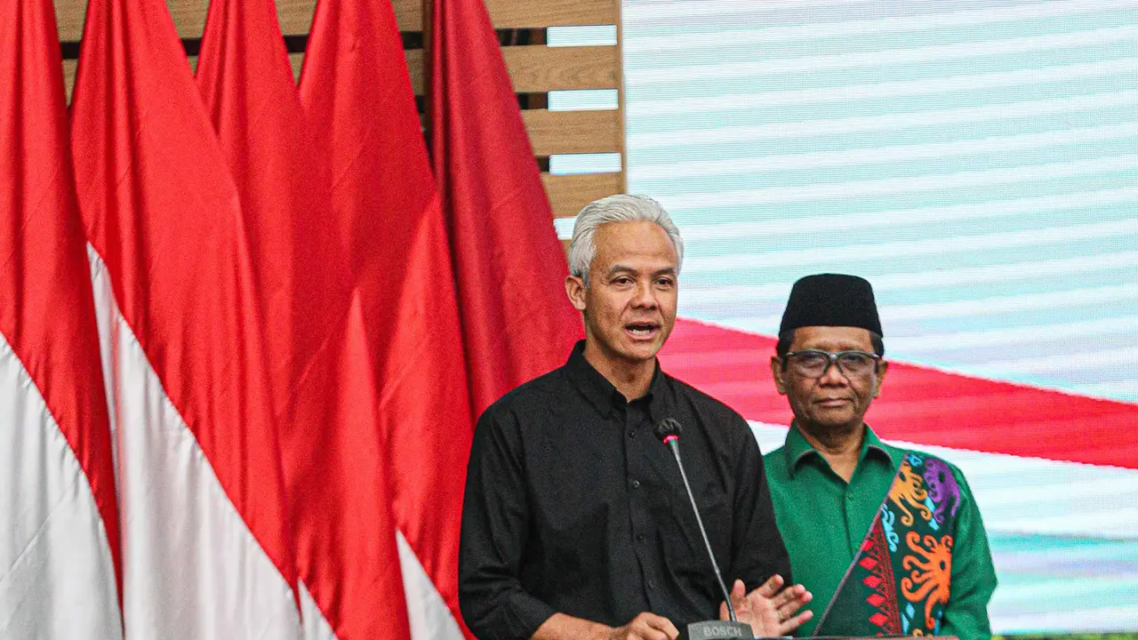 Mahfud MD Cawapres pendamping Ganjar Pranowo