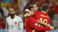 Spanyol vs Turki (Reuters/Yves Herman)