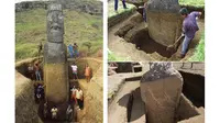 Patung Kuno di Pulau Paskah Ternyata Bertato
