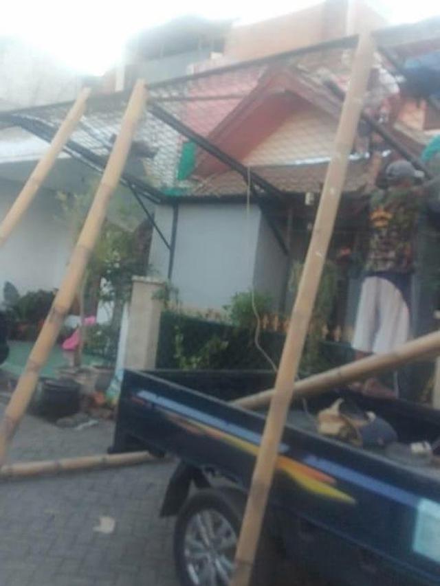 Viral Ini 6 Potret Kanopi Rumah Clara Gopa  yang Kini 