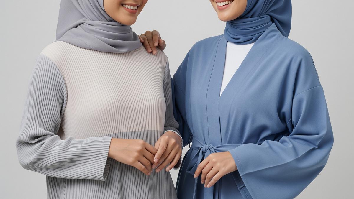 7 Model Gamis Katun Adem untuk Sehari-hari, Nyaman dan Stylish di Iklim Tropis