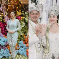 Setiap kebaya mencerminkan keanggunan dan kelembutan Febby Rastanty, seolah merangkum perjalanan penuh cinta menuju momen sakral ini.