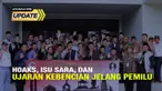 Menjelang Pemilu 2024 kasus ujaran kebencian, isu sara, dan hoaks makin marak ditemui. Untuk mengurangi penyebaran tersebut banyak organisasi gencar menggaungkan kerukunan, salah satunya Forum Kerukunan Umat Beragama Jateng. Simak wawancara Liputan 6...