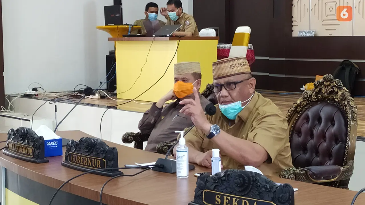 Gubernur Gorontalo Rusli Habibie (Arfandi Ibrahim/Liputan6.com)