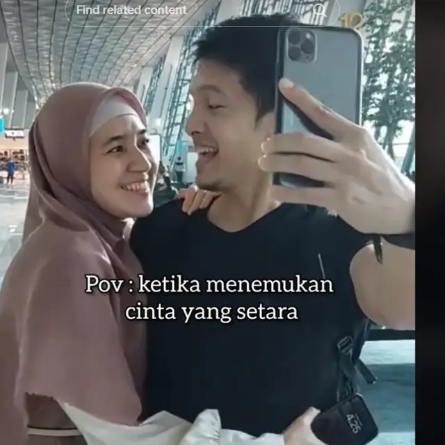Dhini Aminarti dan Dimas Seto Disebut Cocok Jadi Contoh Marriage Is Not Scary. foto: TikTok @pustakakisah24