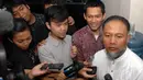 Selain di gedung KPK, para pimpinan juga bersilaturahmi ke Gedung Pengadilan Tipikor dan Gedung Kementerian BUMN, Jakarta, Senin (4/8/14). (Liputan6.com/Miftahul Hayat)