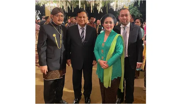 6 Potret Kebersamaan Prabowo dan Titiek Soeharto, Akrab Meski Sudah Bercerai